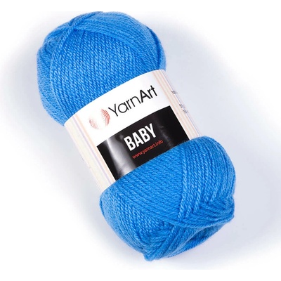 Yarn Art příze Baby 600 modrá