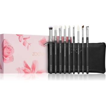 ZOEVA It's All About The Eyes Brush Set Комплект четки с чантичка