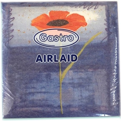 Airlaid ubrousky vlčí mák 50ks 1000ks 40x40cm