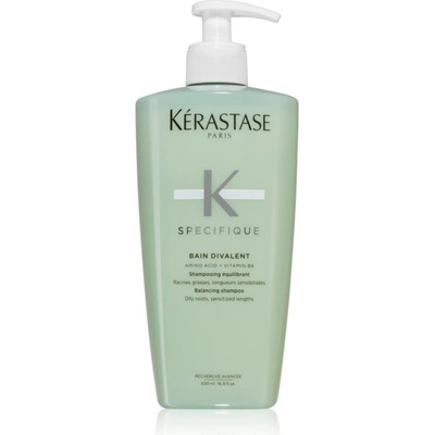 Kérastase Specifique Bain Divalent дълбоко почистващ шампоан за мазна кожа на скалпа 500ml
