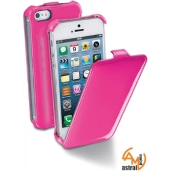 Image 1 of Apple Flap Fluo за iPhone 5/5S розов Cellular line