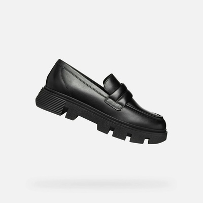 Geox Черни дамски мокасини Geox Vilde Geox | Cheren | ЖЕНИ | 37