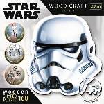 Trefl Wooden puzzle Star Wars 160 pcs. Stormtrooper Helmet Trefl 20188