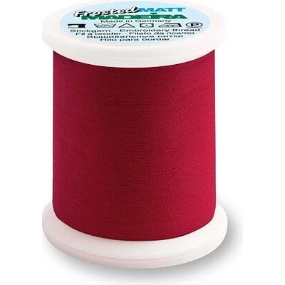 Vyšívací nit PES Madeira Frosted Matt 40 (500m) barva 7982 burgundy