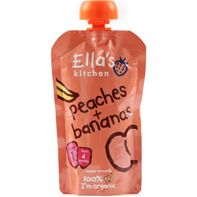 Ella´s Kitchen Broskyňa a banán 120 g