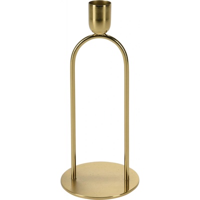 Home Styling Collection Kovový dekorační svícen, zlatý, 20 cm zlatá
