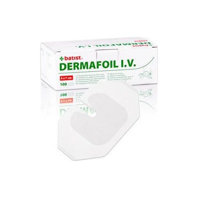 Batist Medical Dermafoil 6 x 7 cm I.V. sterilní