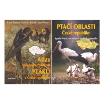 Atlas hnízdního rozšíření ptáků v ČR + Ptačí oblasti ČR - Šťastný Karel, Bejček Vladimír, Hudec Karel