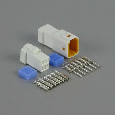 Sada vodotěsného konektoru 0.9 mm, 6 pólů