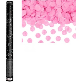 Vystreľovacie konfety Ružové Chlapec alebo dievča 60 cm