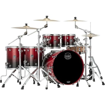 Mapex SR628XRQ Saturn Maple-Walnut Scarlet Fade