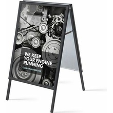 Showdown Displays Jansen Display Reklamné áčko 700 x 1000 mm profil 32mm 925 x 1380 mm