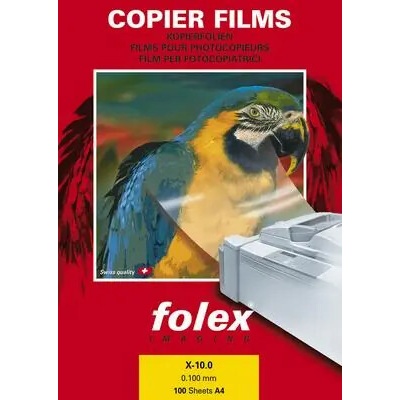 Folex Fólie Folex - fólie X 10.0 pro čb laserový tisk / 100 ks – Sleviste.cz