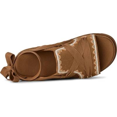 UGG Велурени сандали UGG W Goldenstar Hi Artistitch (1175133.CHMU)