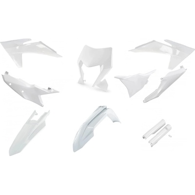 Acerbis sada plastů pro KTM EXC 24-25 EXCF 24-25 bílá | Zboží Auto