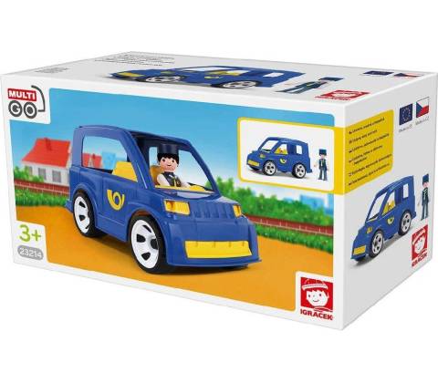 EFKO Igráček Poštovní auto s pošťákem