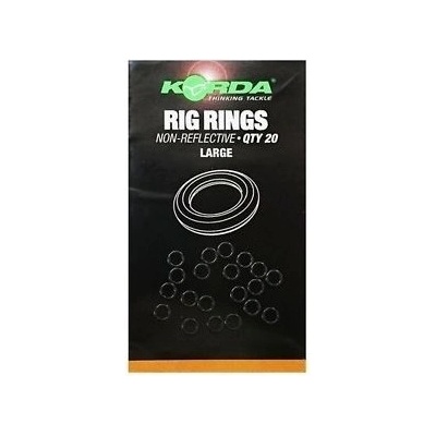 KORDA - Oceľové krúžky rig ring micro 20 ks