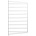 String Nástenný panel String Wall 50 x 30, white