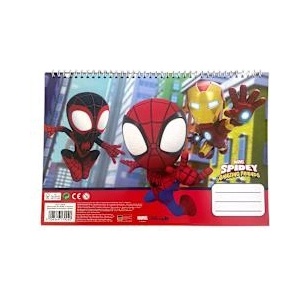 Gim Скицник 23х33см 40 листа + стикери Spidey
