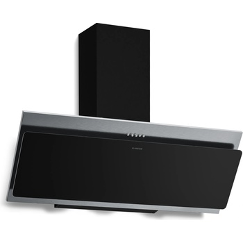 Klarstein Наклонен аабсорбаторр Alessia | режим на извличане и рециркулация | неръждаема стомана | 404 м³/ч | 90 см (FPB9) (FPB9)