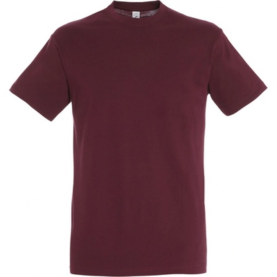 Sol's Uni tričko Regent burgundy