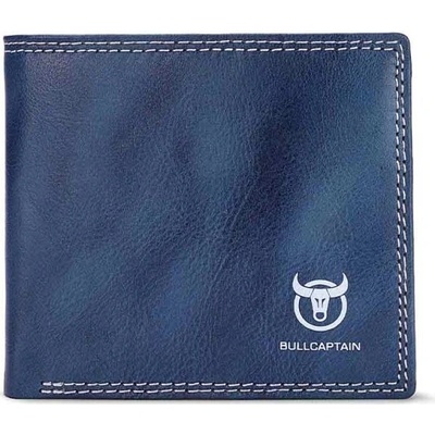 Bullcaptain elegantní kožená peněženka Marcien Modrá BULLCAPTAIN QB032s1