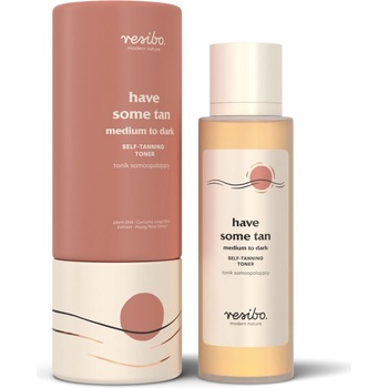 Resibo Have Some Tan! Have Some Tan! samoopalovací voda na obličej a dekolt odstín Medium to Dark 100 ml