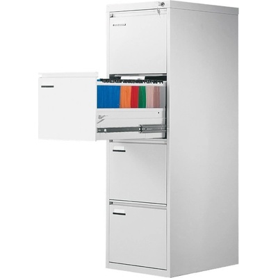 KOVONA Kartotéka kovová Kovona G2430 bílá – Sleviste.cz