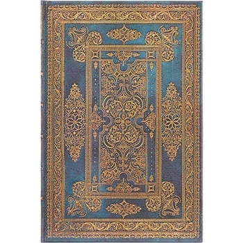 Paperblanks Тефтер Blue Luxe, Mini, широки редове, твърда ко (1570181007)