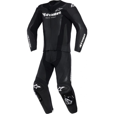 Dvoudílná kombinéza Alpinestars GP FORCE černá/bílá