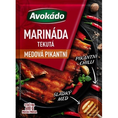 Avokádo marináda tekutá medová pikantní 80 g – Zboží Dáma