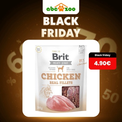 Brit Jerky Chicken Fillets 200 g
