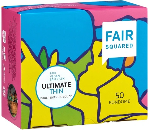 Fair Squared Maxi-Pack Ultimate Thin 50 ks