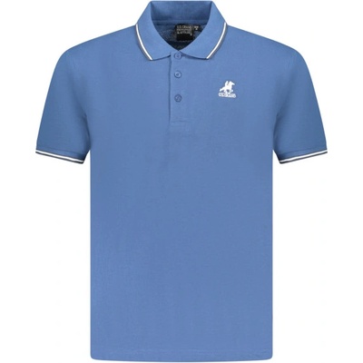 U. s. grand polo Мъжка риза с къс ръкав us grand polo, Размер m, Цвят Син (au02660_bl2jeans)