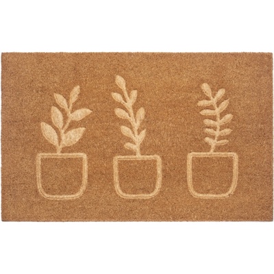 Hanse Home Collection Rostliny 105562 hnědá 45x75 cm