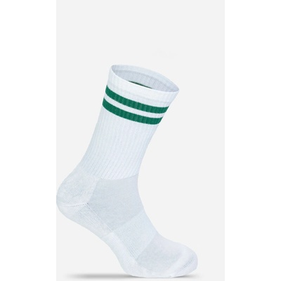 Mr. Socks Basic L 05004 tenisové COT885004899zo-white/green