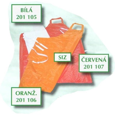 Jelínek-Galanaterie Zástěra SIZ 120x120 různé barvy bílá