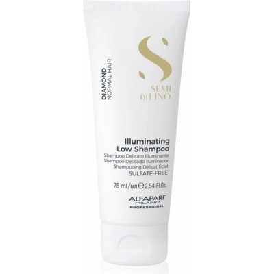 Alfaparf Milano Semi di Lino Diamond Illuminating rozjasňující šampon pro normální vlasy 75 ml