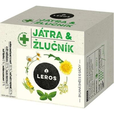 Leros Pečeň & žlčník bylinný čaj 10 x 1,5 g
