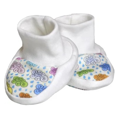 For Babies Бебешки обувки For Babies - Цветни облачета, 0+ месеца (00004 9)