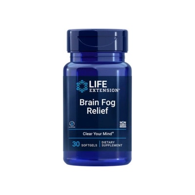Life Extension Brain Fog Relief 30 gelových tablet