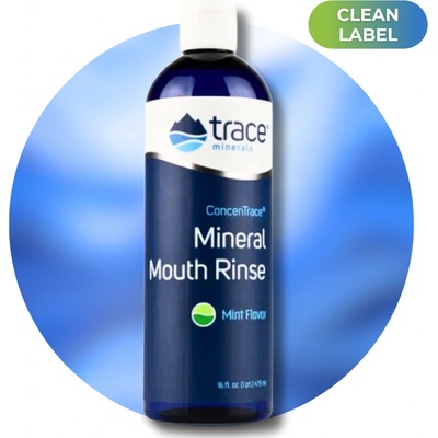 Trace Minerals Mineral Mouth Rinse Přírodní s minerály 473 ml