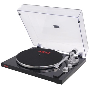 AKAI Грамофон Akai с функция за кодиране TTA-200PB, черен