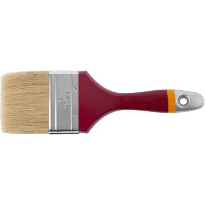 Štetec Strend Pro JA095, 3", plochý, maliarsky, s 50% natural a 50% PBT štetinami, drevená rúčka
