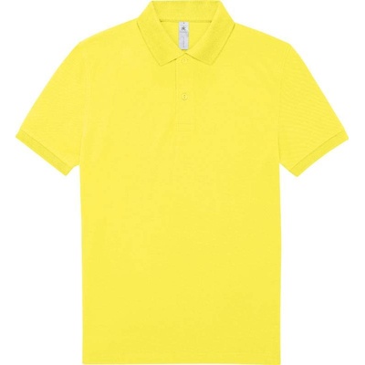 B&C My Polo 180 Piqué polo žlté solar