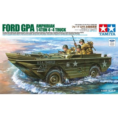 Tamiya Ford GPA Amphibian Ton 4x4 Truck 1:4 1:35