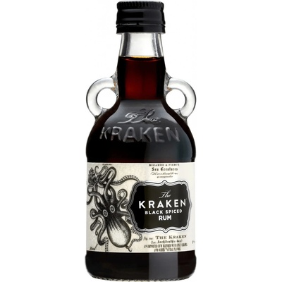 The Kraken Black Spiced Rum 47% 0,05 l (holá láhev)