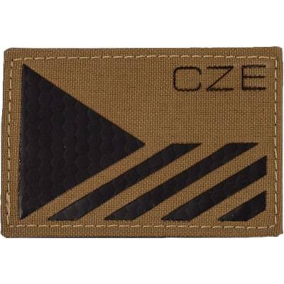COMBAT SYSTEMS AČR rozlišovací IR vlajka CZE - různé barvy Barva: Coyote