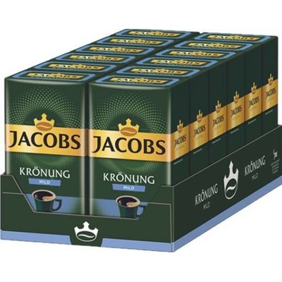 Jacobs Krönung pražená káva Mild mletá 12 x 0,5 kg