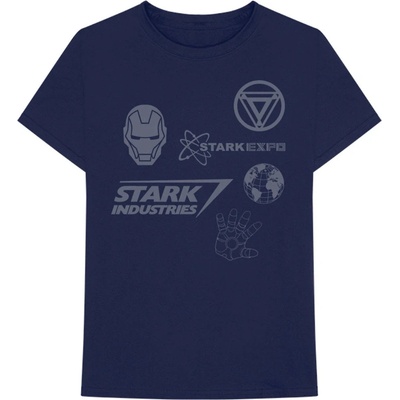 Marvel tričko Iron Man Stark Expo modré